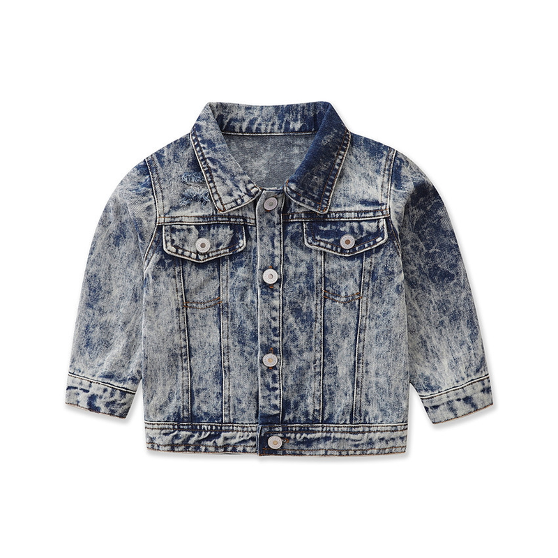 Kanner All-in-One Jeansjacket Camouflagejacket fir Jongen a Meedercher_voghion.com
