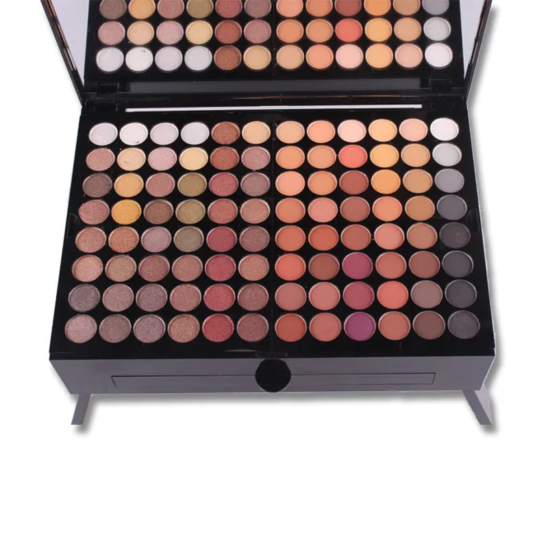 MISS ROSE 180 Color Piano Box Eye Shadow Blush Contour Set Makeup Palette Cosmetic Box_voghion.com