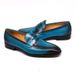 Herrenmode Halbschuhe Penny Schuhe Herren Zehenschicht Rindsleder Slip-On Casual Lederschuhe_voghion.com