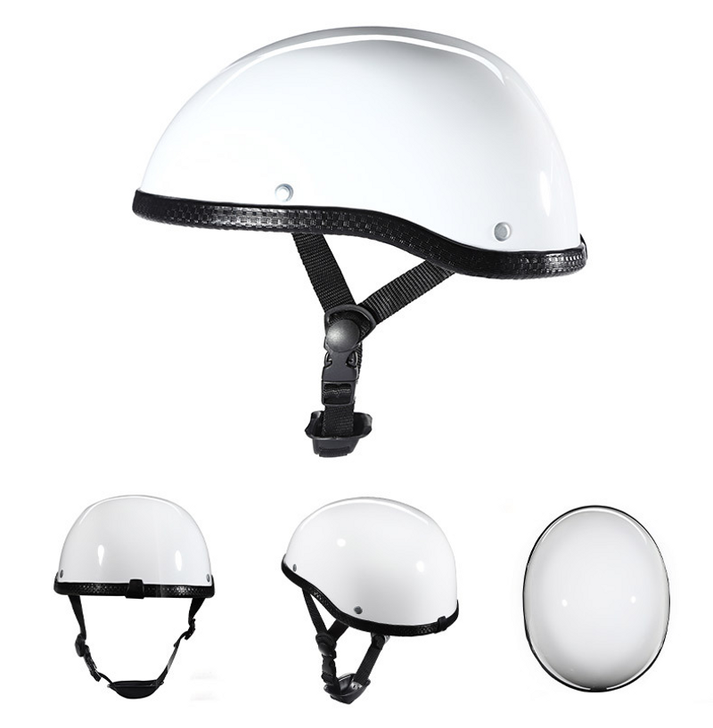 Melon Scoop helma kožená helma rytíř letní helma cyklistická retro helma pánská poloviční helma letní jezdecká helma_voghion.com