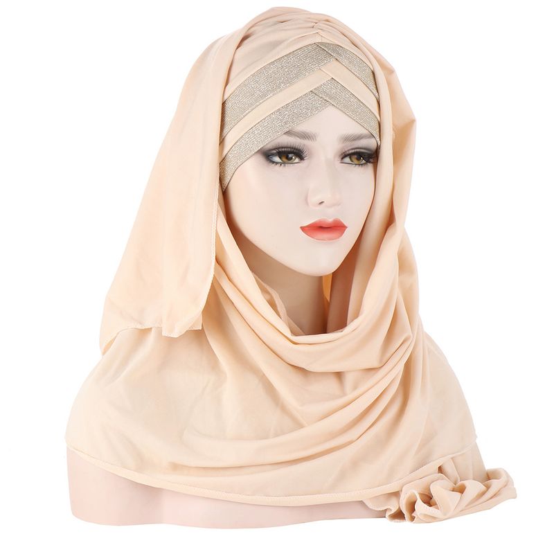 Cappelli da donna Cappello sciarpa sulla fronte glitter_voghion.com