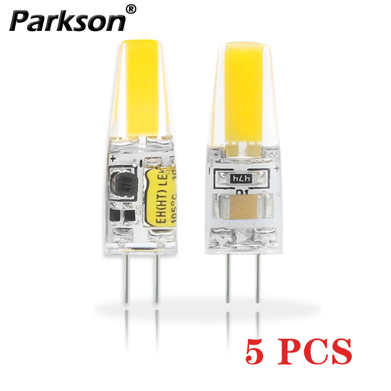 5 Stücke G4 LED COB Lampe COB Led-lampe AC/DC 12 V 220 V Lampada LED COB Scheinwerfer Kronleuchter Beleuchtung Ersetzen Halogen_voghion.com