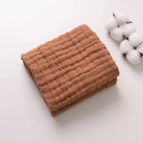 Six-Layer Gauze Towel 30*50 | Cross-Border Newborn Baby Towel | Class A Drool Towel & Face Towel_voghion.com