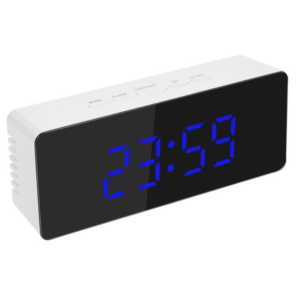 Reloj de espejo LED RYYD - Multifuncional | Tocador de maquillaje | Personalizado (UE)_voghion.com