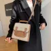 New Mini Super Hot Women's With Free Shipping, Designer Bag, Color Blocking Travel Back, Fashionable Casual Bow_voghion.com