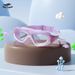 Children's Waterproof Anti-Fog Large Frame Diving Goggles Boys And Girls Professional One-Piece Earplugs Silicone HD_voghion.com