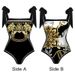 Maillot de bain une pièce imprimé rétro recto verso pour femme_voghion.com