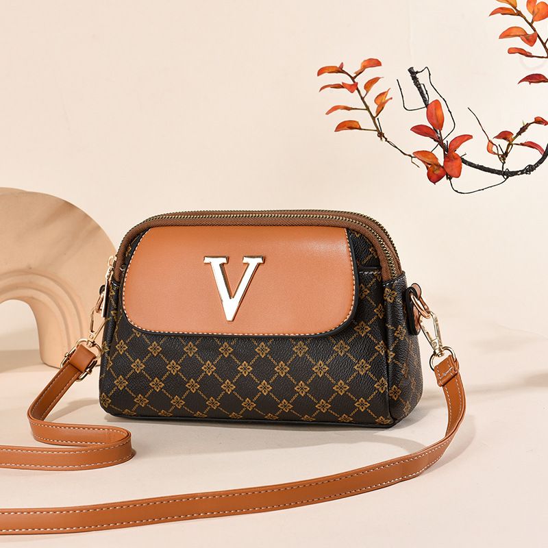 Women's bag large capacity soft leather mother bag single shoulder crossbody bag delivery_voghion.com