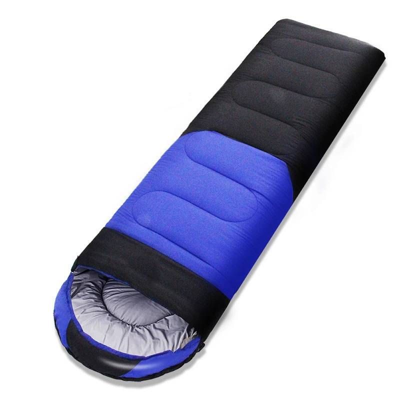 New spring and autumn thickened adult outdoor camping sleeping bag can be spliced indoor lunch break cotton sleeping bag_voghion.com