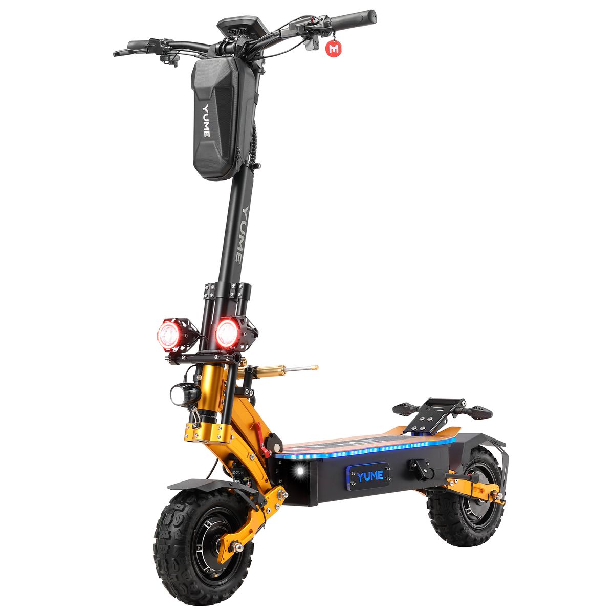 Trottinette électrique tout-terrain YUME X11+, 3 000 W, 2 moteurs, batterie 60 V, 27 Ah_voghion.com
