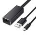 Ethernet Adapter for Fire TV Stick Google Home Mini Chromecast Ultra 2 1 Audio Micro USB to RJ45 with USB Power Supply_voghion.com