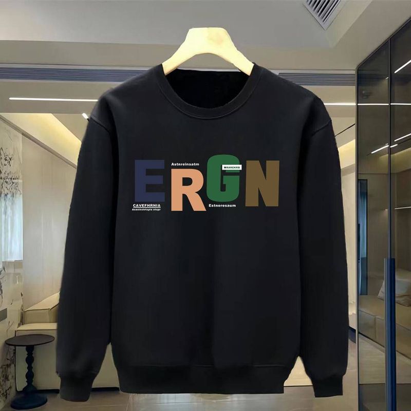 FW25 Matching Couple Cotton Crew Neck Sweatshirt - His & Hers_voghion.com