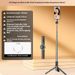 Magnetic Phone Tripod Stand With Bluetooth Remote, 1.45M/1.7M Extendable Selfie Stick For Vlogging, Live Streaming & Outdoor Photography_voghion.com