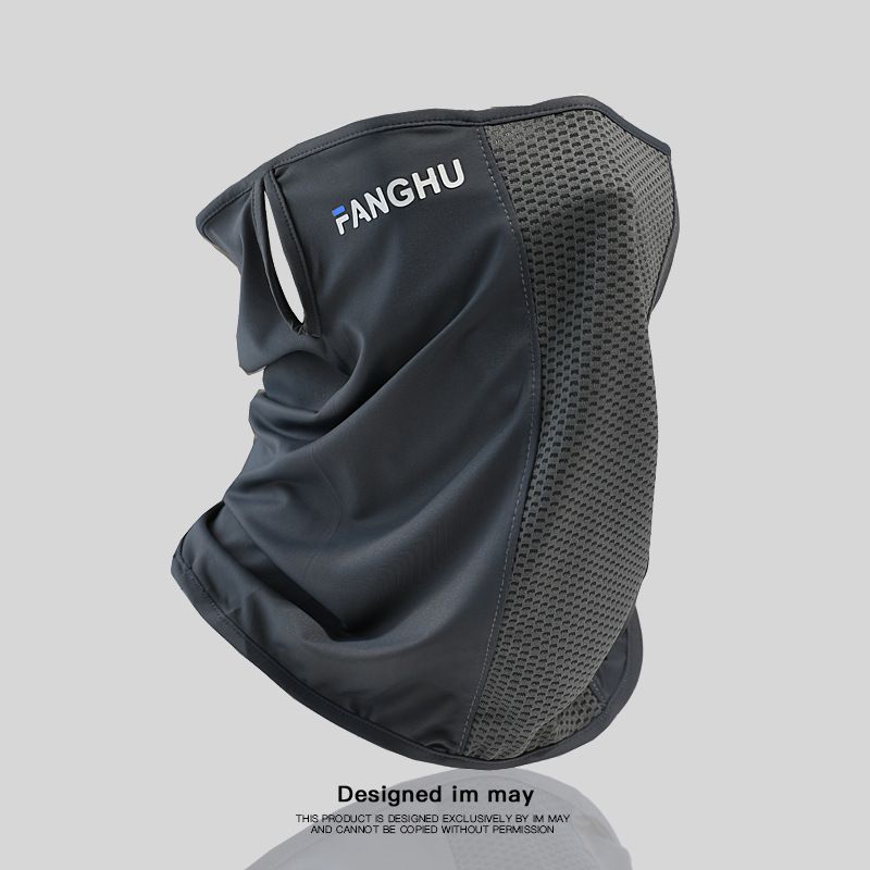 LazyZoom 2024 New UV Protection Face Mask For Men Outdoor Golf Sports Cycling Breathable Neck Guard Summer Thin Style_voghion.com