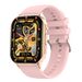 Braccialetti intelligenti Orologio intelligente Chiamata Bluetooth Schermo da 2,04 pollici Frequenza cardiaca Pressione sanguigna Bracciale multi-sport_voghion.com
