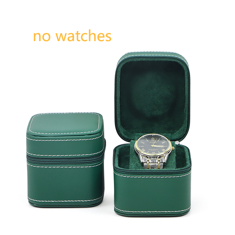 Premium Sense Pu Car Line Watch Box Business Pocket Watch Watch Portable Zipper Fashion Jewelry Packaging Box Storage_voghion.com