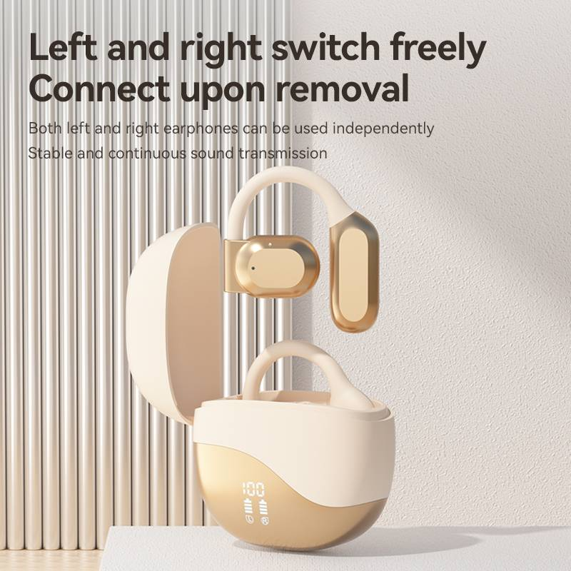 Open-Ear Comfort: M62 Wireless Earbuds - HD Sound, All-Day Wear, Intelligent Connectivity_voghion.com