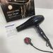 Hair Dryer - 1200W Professional Blow Dryer With 3 Heat/Cool Settings, Ionic Technology & Concentrator Nozzle For Home & Salon Use_voghion.com