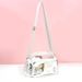 Transparent For Women PVC Waterproof Summer Shoulder Multi-color Multi-pocket Crossbody Bag_voghion.com