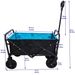 Folding Wagon Garden Shopping Beach Cart _voghion.com