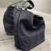 Canvas Large-capacity Commuter Lazy Armpit Slanting Shoulder Cowhide Bucket Bag_voghion.com