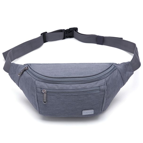 Messenger Bag Herr Mobiltelefon Midjeväska Göra affärer Kassaväska Multifunktionell Running Casual Bröstväska_voghion.com