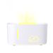 Diffusore di aromi a ultrasuoni con luce LED, effetto fiamma a 7 colori cangianti, umidificatore silenzioso per casa, ufficio, camera da letto_voghion.com