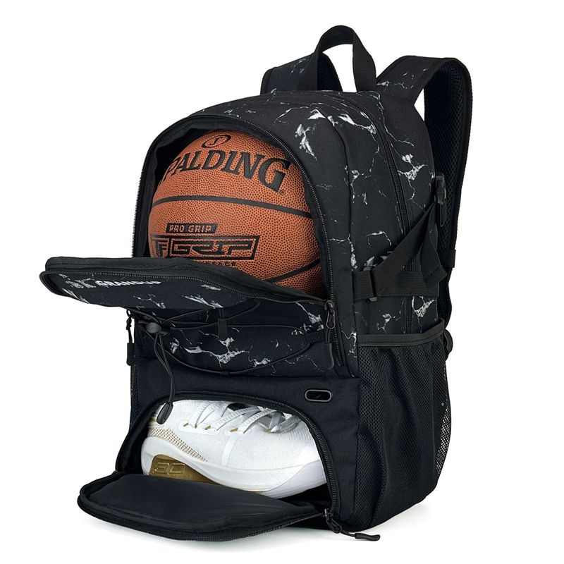 Sports Training Backpack - Large Capacity Basketball & Volleyball Bag With Shoe Compartment_voghion.com