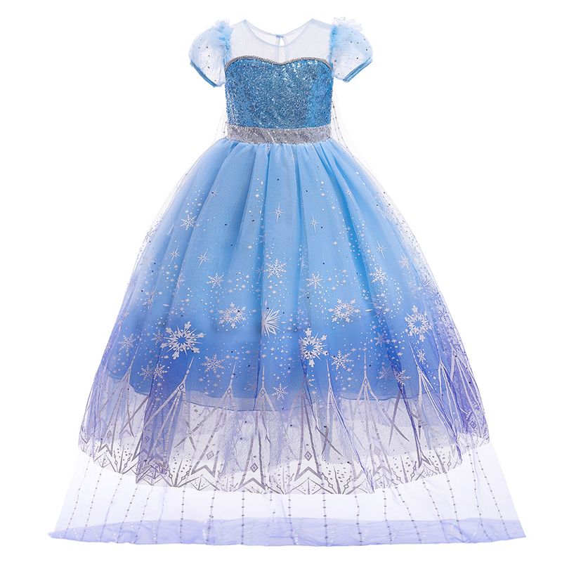 children's costumes cosplay sequined princess dress costumes_voghion.com