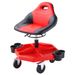 300LBS Shop Seat Work Rolling Adjustable Mechanic W/Casters Garage Stool_voghion.com