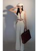Elegant Stylish Little Style Spring And Autumn 2025 New Powerful Women's Suit Vest Three-Piece Set_voghion.com