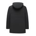 Cappotto imbottito con cappuccio da uomo, invernale, spesso e caldo, con cappuccio, giacca imbottita con parte superiore rialzata_voghion.com