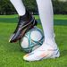 High Ankle Soccer Shoes For Men Outdoor Non-slip Football Boots TF/GF Training Futsal Shoe Superfly Cleats Grass Soccer_voghion.com