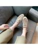 Bean Bag Tassel Lock Flats passen am einfachsten zu Kaschmir-Loafern_voghion.com