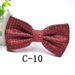Men's Ties & Handkerchiefs Suit Dress Accessories Solid Color Bow Tie Ready In Stock Wholesale Incoming Sample Printed LOGO_voghion.com