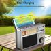 Vintage Solar AM/FM/SW Bluetooth Speaker With USB/TF MP3 Player, Rechargeable Battery FM Receiver Radio For Home&Outdoor_voghion.com