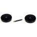 Orecchini Piercing Garofano, Nero, Acciaio Inossidabile, 6-14mm, 2 pezzi_voghion.com