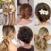 Large Temperament Frosted Flower Clip Side Clip Bangs One Line Broken Hair Clip Back Of The Head Clip Horizontal Clip Head Ornament_voghion.com