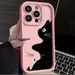 Lustige fette Katzen-Telefonhülle für iPhone 14 13 12 11 15 Pro XS Max XR X 8 7 Plus SE Matte weiche Silikon-Stoßschutzhülle_voghion.com