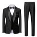 CT New Men's Business Casual Set Wedding Ceremony Host, Plus Size Three-Piece Suit For Men_voghion.com