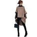 Oversized Wool Blend Coat – Asymmetrical Design, Mid-Length Casual Trench (Sizes S/M/L)_voghion.com