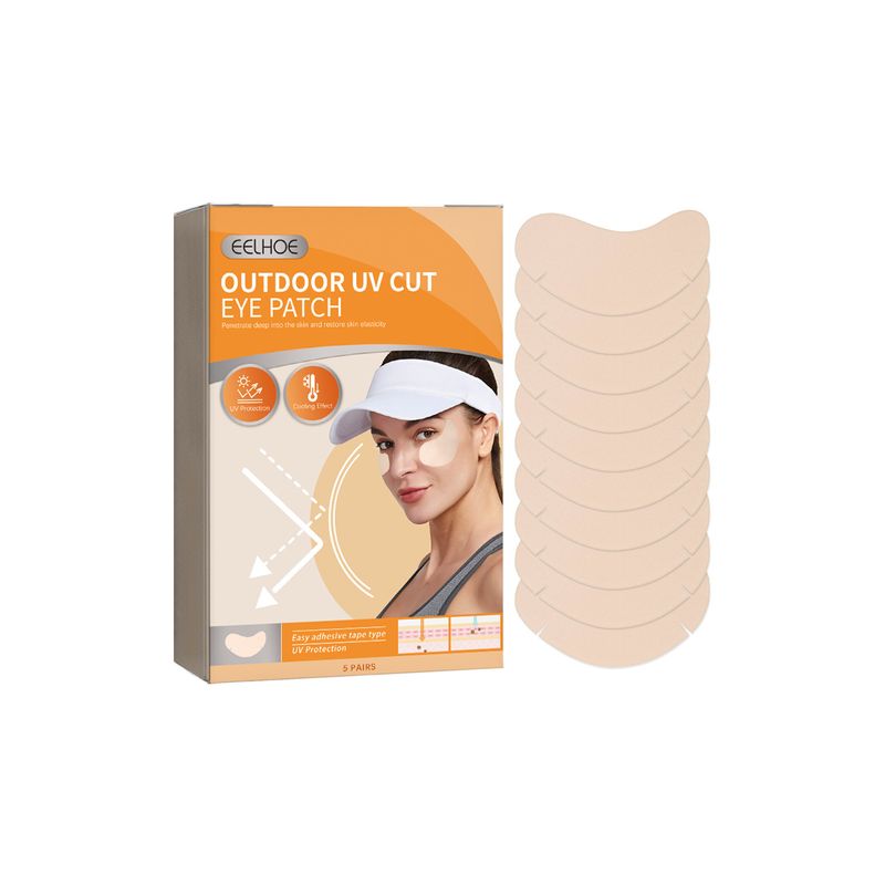 Eye Beautiful Outdoor Protection Mask Rozjaśnia Piegi Aktywność na świeżym powietrzu Ochrona oczu Pielęgnacja Nawilżająca maska pod oczy_voghion.com
