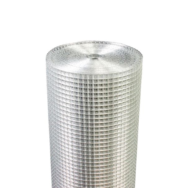 Hardware Cloth 1/4 Inch 48in X 100ft 23 Gauge, Hot-dip Galvanized After Welding Chicken Wire Fence Roll Garden Plant Welded Metal Wire Fencing Roll, Rabbit Cages Snake Fence_voghion.com