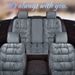 SEAMETAL Winter Car Cover With Back Pad Warm Auto Seat Cushion Front Chair Protector Universal For Suv Pick-Up Truck_voghion.com