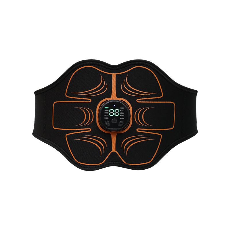 EMS Bauchmuskelflecken mat aacht Fitnessgurter, Sportsausrüstung, Tailleschutzmassager, Training, Fettverbrennung_voghion.com