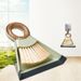 Desktop Cleaning Broom Dustpan Set Mini Handy Dust Cleaning Sweeping Brush Dustpan for Table Desk Keyboard_voghion.com