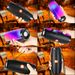 Altoparlante wireless portatile TG-157 con luce LED colorata, altoparlante luminoso stereo 3D per esterni, subwoofer stereo TWS, chiamata in vivavoce/FM/TF per auto_voghion.com