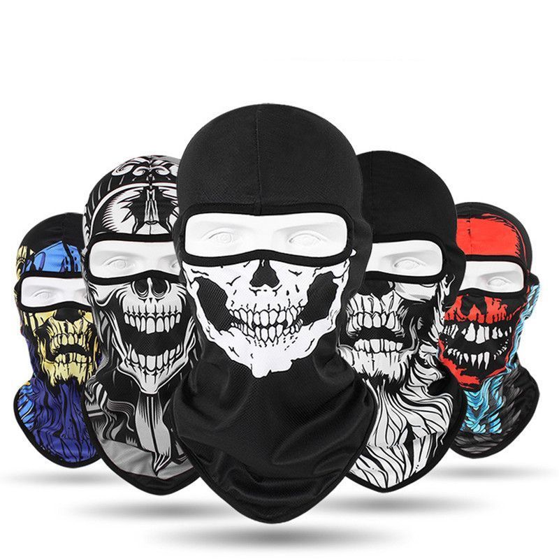 Skull Men Balaclava Ski Mask Cycg Caps Snowboard Face Cover Motorcycle Bicycle Helmet Hood Bandana Scarf Breathable_voghion.com