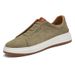 Anti-Samt-Leder Freizeitschuhe Herren Echtleder Deutsche Trainingsbrettschuhe Herren Retro Weiche Sohle Einpedal Faule Schuhe Tide_voghion.com