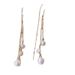 Women's Earrings Douyin same style pearl inlaid diamond earrings, high-end temperament earrings, light luxury design, anti-ear wire_voghion.com